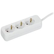 Удлинитель 3х3м 10А У03 ПВС 3х1 бел. UMA IEK UM-YP10-10-03-03-Z-K01