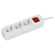 Удлинитель 3х3м 16А У03К ПВС 3х1.5 бел. UMA IEK UM-YP10-16-03-03-ZK-K01