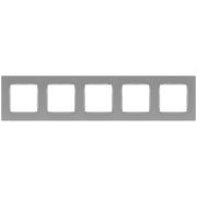 Рамка 5-м 12-5205-03 Классик алюм. Эра Б0067750