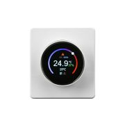 Терморегулятор СП ROUND Wi-Fi перламутр Kranz KR-78-0728-1