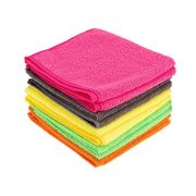 Салфетка из микрофибры автомобильная 30х30см 200 гр/кв.м (уп.10шт) Rexant 80-0801