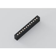 Светильник FLAT MASK 2.0, сис. SLIMLINE, Black 9W SMARTDIM CRI90 BridgeLux, 2700-6000К, 220x25x41мм