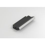 Светильник BEND, система GENESIS 48V, 12W, 3000K, BLACK, магнитный