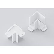 Угловой соединитель потолок-потолок для трековой системы SLIMLINE, (БЕЗ СЕТИ), White 78x78x57mm