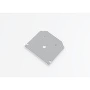 Торцевая заглушка для трек-системы SLOTT for LUMINOTTI, white