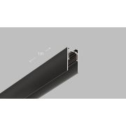 Шинопровод магнитный GENESIS 48V, вид 2, 1000×26×53мм (1м), BLACK