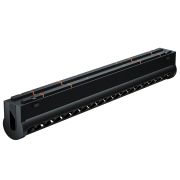 Светильник TURNER MASK SLIM, система EASYSLIM 48V, 18W, 4000K, BLACK, 305x30x43mm