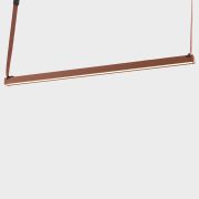 Светильник COOP, система DIOSSA 48V, 20W, 4000K, TERRA RED, 1000x34x34mm