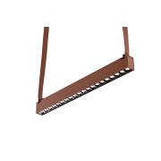 Светильник BRINK, система DIOSSA 48V, 30W, 4000K, TERRA RED, 1070x34x55mm