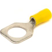 Наконечник кольцевой изолированный 2.5-6кв.мм отв. d12.2мм желт. (уп.50шт) DKC 2C12P
