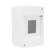 Щиток настенный 4мод. без дверцы бел. DKC F04W0W0