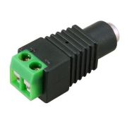 Разъем питания 2.1х5.5мм с клемм. колод. (уп.50шт) Rexant 14-0315