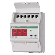 Реле контроля напряжения CP-722 (50-450В 75А 4.5мод. монтаж на DIN-рейке)(аналог УЗМ) F&F EA04.009.009