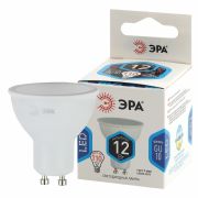 Лампа светодиодная LED MR16-12W-840-GU10 12Вт MR16 софит 4000К нейтр. бел. GU10 Эра Б0040890