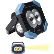 Фонарь-светильник рабочий COB LED 4Вт LED 1Вт 2 линзы 3хAA ABS-пластик КОСМОС KOS702B