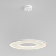 Подвесной светодиодный светильник с абажуром из ткани