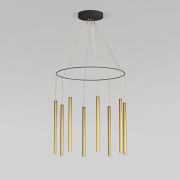 Светодиодный подвесной светильник в цвете латунь