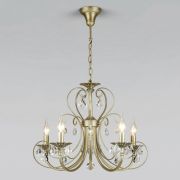 Подвесная люстра с хрусталем