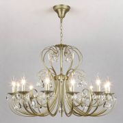 Люстра с хрустальным декором