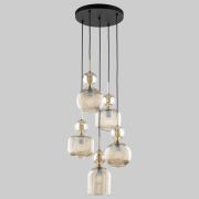 Подвесной светильник со стеклянными плафонами