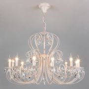 Люстра подвесная с хрусталем