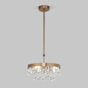 Умная потолочная люстра с хрусталем