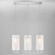 Подвесной светильник с хрусталем