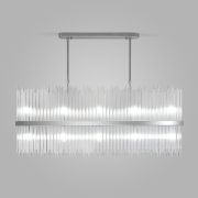 Умная подвесная люстра со стеклянным рассеивателем