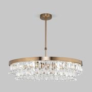 Умная потолочная люстра с хрусталем