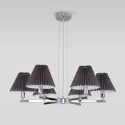 Подвесная люстра с декоративными абажурами