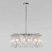 Умная подвесная люстра с прозрачным хрусталем