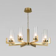 Подвесная люстра со стеклянными плафонами