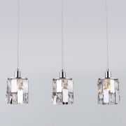 Подвесной светильник с хрусталем