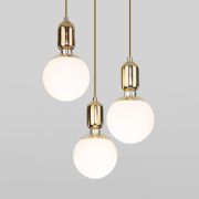 Подвесной светильник со стеклянными плафонами