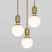 Подвесной светильник со стеклянными плафонами