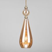 Подвесной светильник со стеклянным плафоном