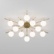 Умный потолочный светильник со стеклянными плафонами под лампочку G9