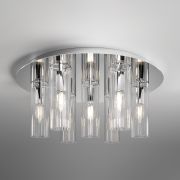 Потолочный светильник со стеклянными плафонами