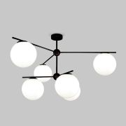 Умный потолочный светильник со стеклянными плафонами