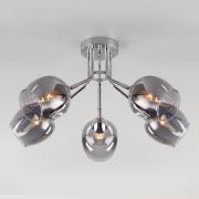 Потолочная люстра со стеклянными плафонами