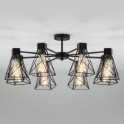 Потолочная люстра в стиле лофт