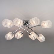 Потолочный светильник с плафонами из стекла