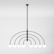 Потолочный светильник со стеклянным плафоном