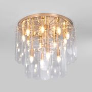 Умная потолочная люстра со стеклянными плафонами