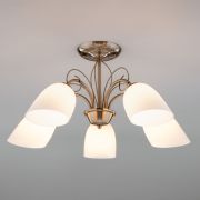 Люстра потолочная с витыми элементами