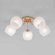 Потолочный светильник со стеклянными плафонами