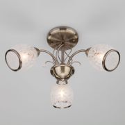 Потолочная люстра античная бронза