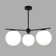 Потолочный светильник со стеклянными плафонами