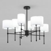 Умный потолочный светильник с тканевыми абажурами