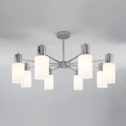 Потолочная люстра со стеклянными плафонами